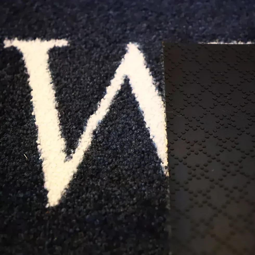 Matterly Monogrammed Laurel Wreath Doormat - Standard