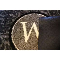 Matterly Monogrammed Wisteria Doormat - Standard