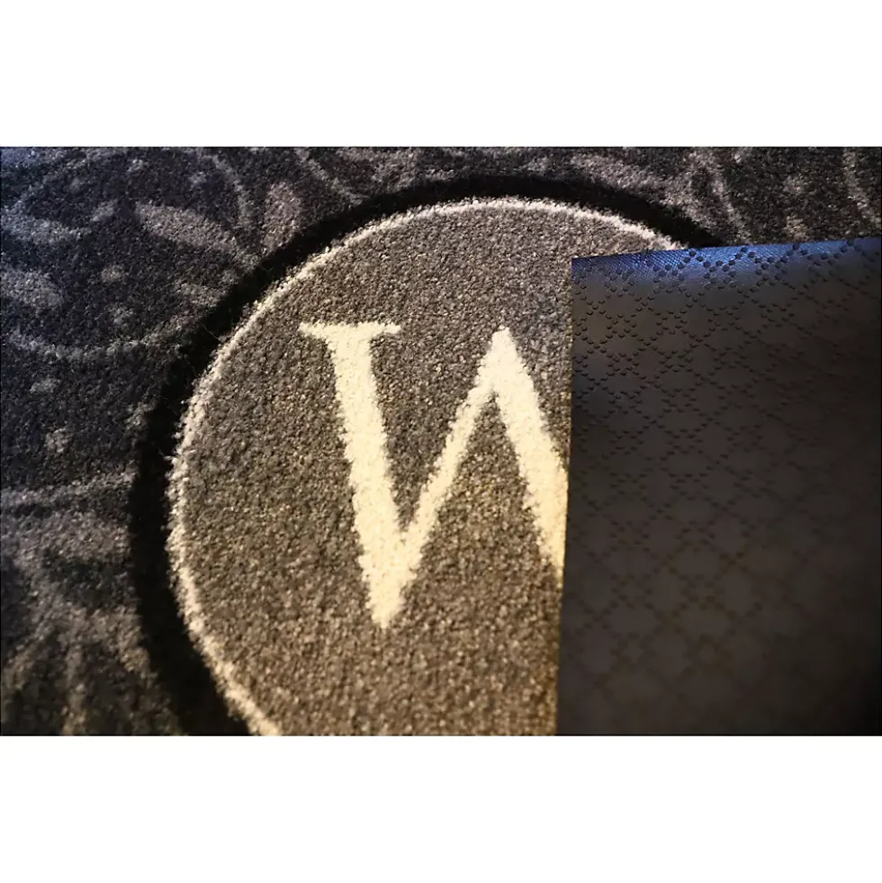 Matterly Monogrammed Wisteria Doormat - Standard