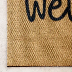 Matterly Neighburly Doormat Script Welcome