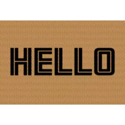 Matterly Neighburly Doormat Hello