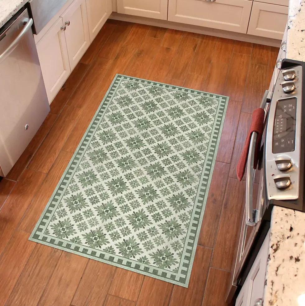 Matterly Skid Resistant Diamond Print Floor Mat