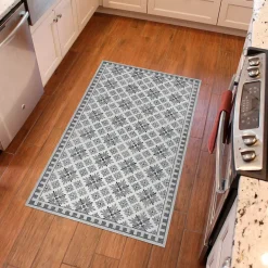 Matterly Skid Resistant Diamond Print Floor Mat