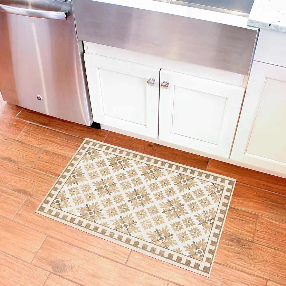 Matterly Skid Resistant Diamond Print Floor Mat