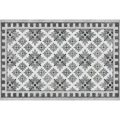 Matterly Skid Resistant Diamond Print Floor Mat