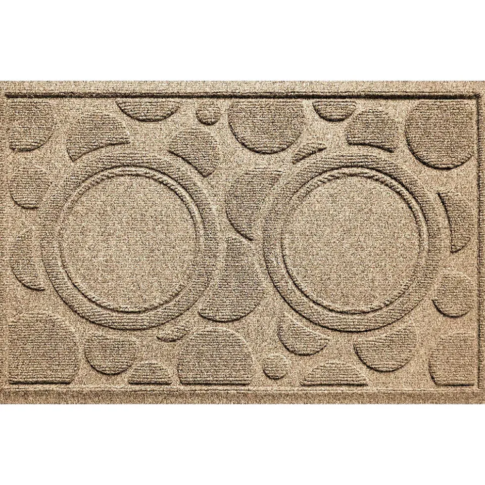 Matterly Waterhog® Dots Dog Bowl Mat