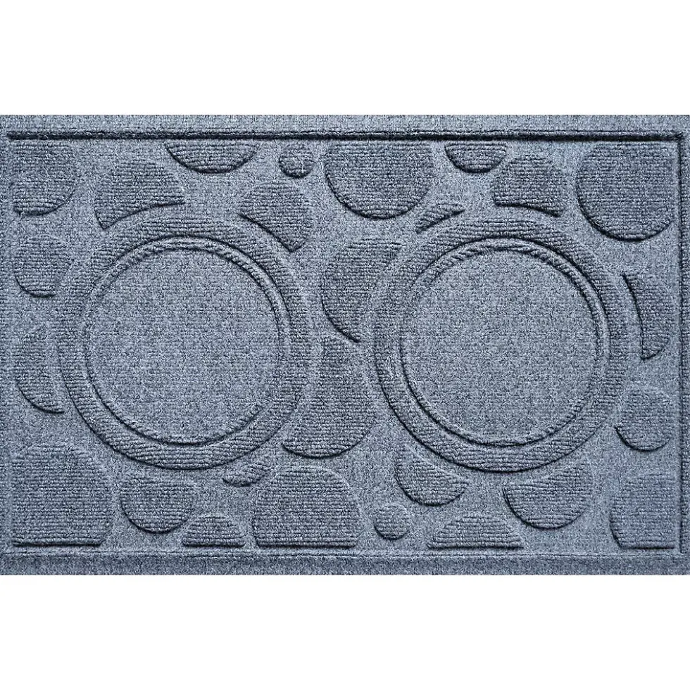 Matterly Waterhog® Dots Dog Bowl Mat