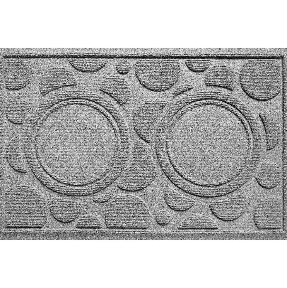 Matterly Waterhog® Dots Dog Bowl Mat