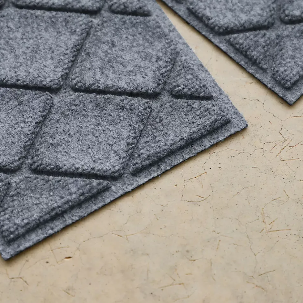 Matterly 8.5" x 30" Argyle Waterhog® Stair Treads - Set of 4