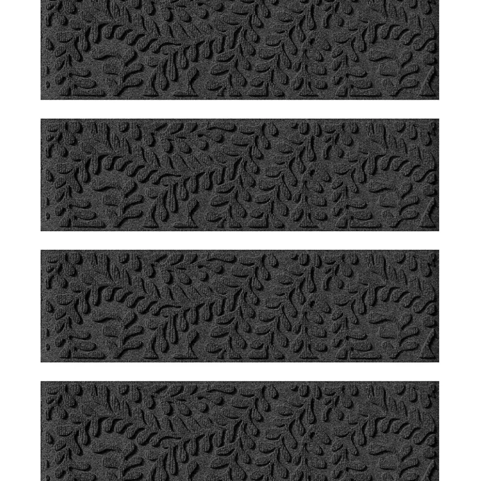 Matterly 8.5" x 30" Boxwood Waterhog® Stair Treads - Set of 4