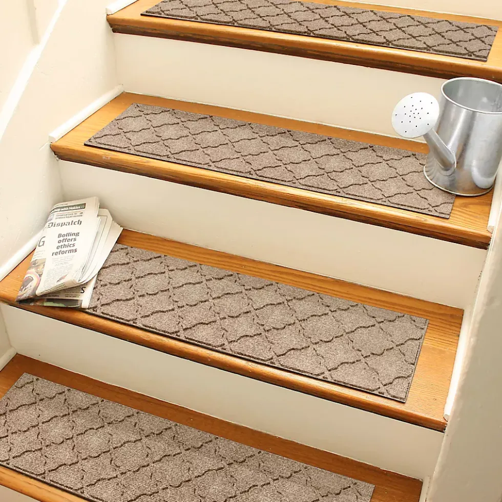 Matterly 8.5" x 30" Cordova Waterhog® Stair Treads - Set of 4