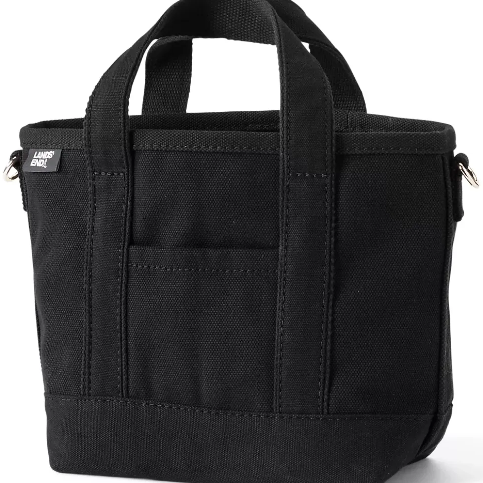 Medium 5 Pocket Open Top Canvas Tote Bag