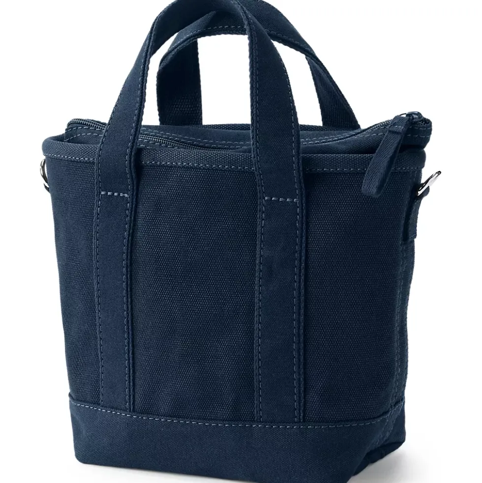 Medium 5 Pocket Open Top Canvas Tote Bag