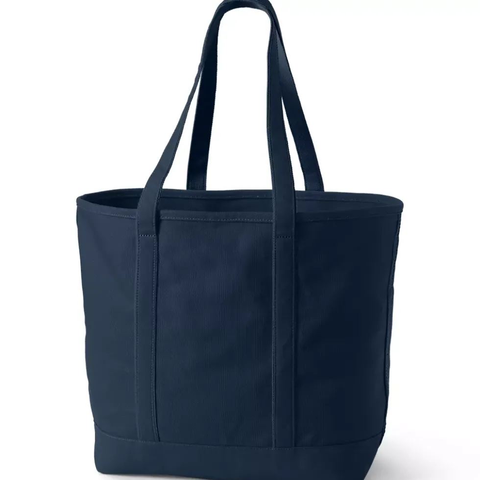 Medium 5 Pocket Open Top Canvas Tote Bag