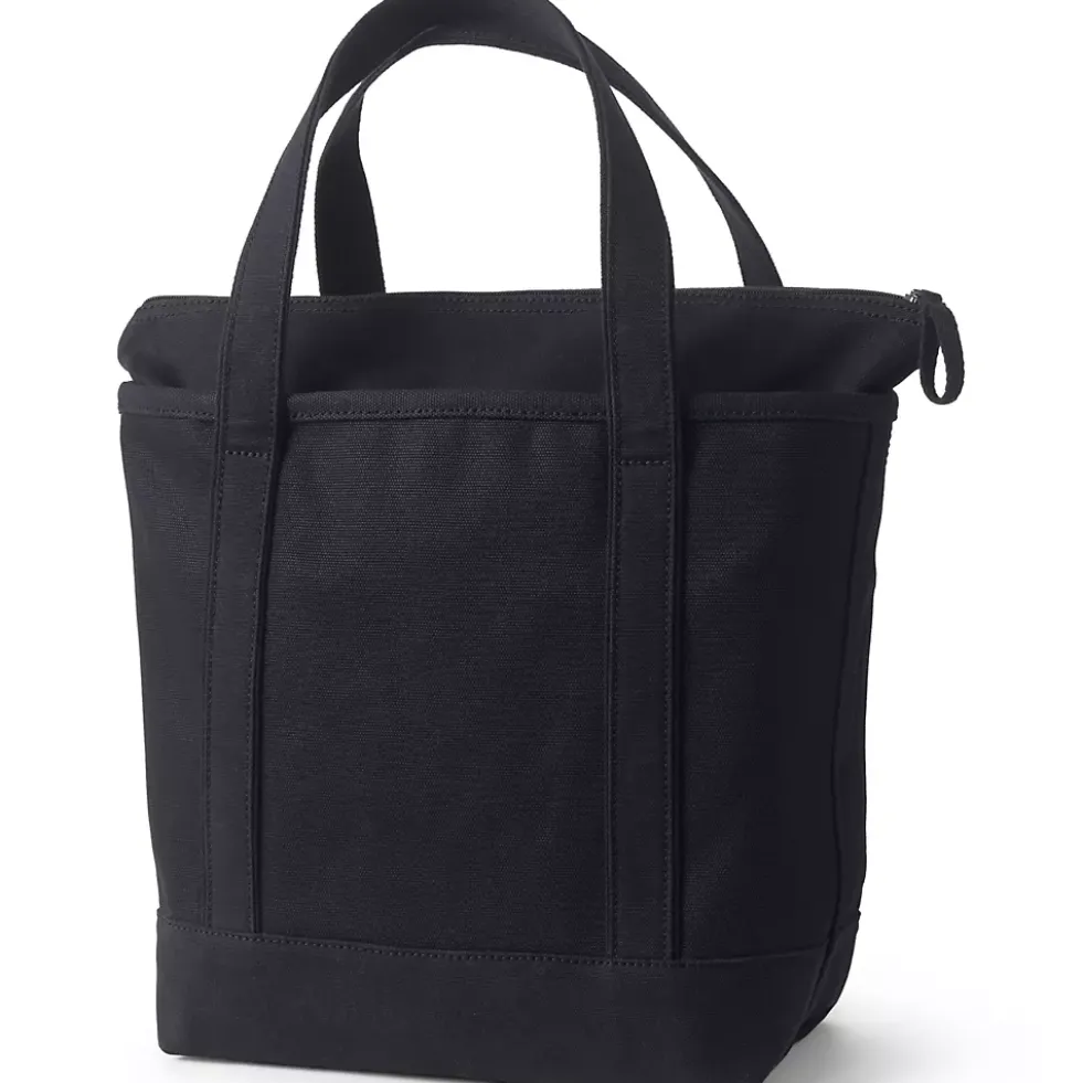 Medium 5 Pocket Open Top Canvas Tote Bag