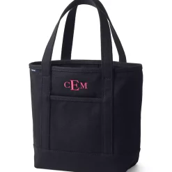 Medium 5 Pocket Open Top Canvas Tote Bag