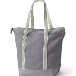 Medium 5 Pocket Open Top Canvas Tote Bag
