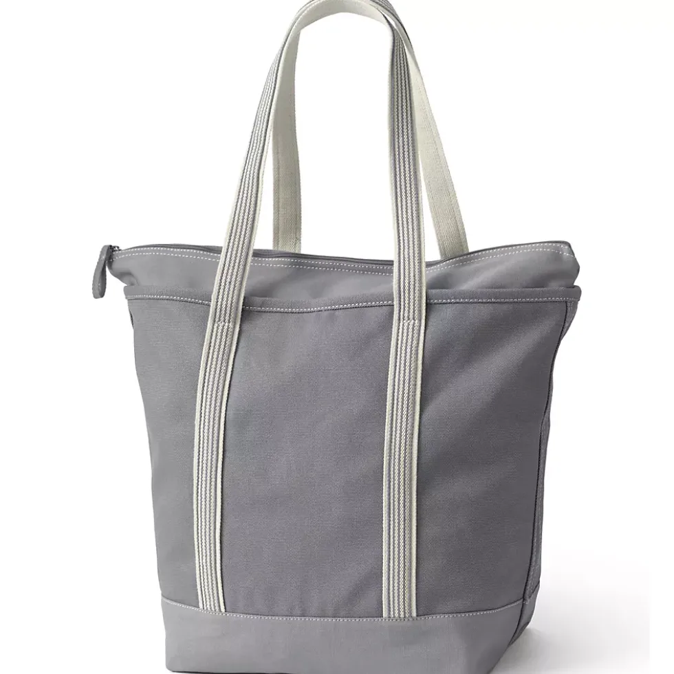 Medium 5 Pocket Open Top Canvas Tote Bag