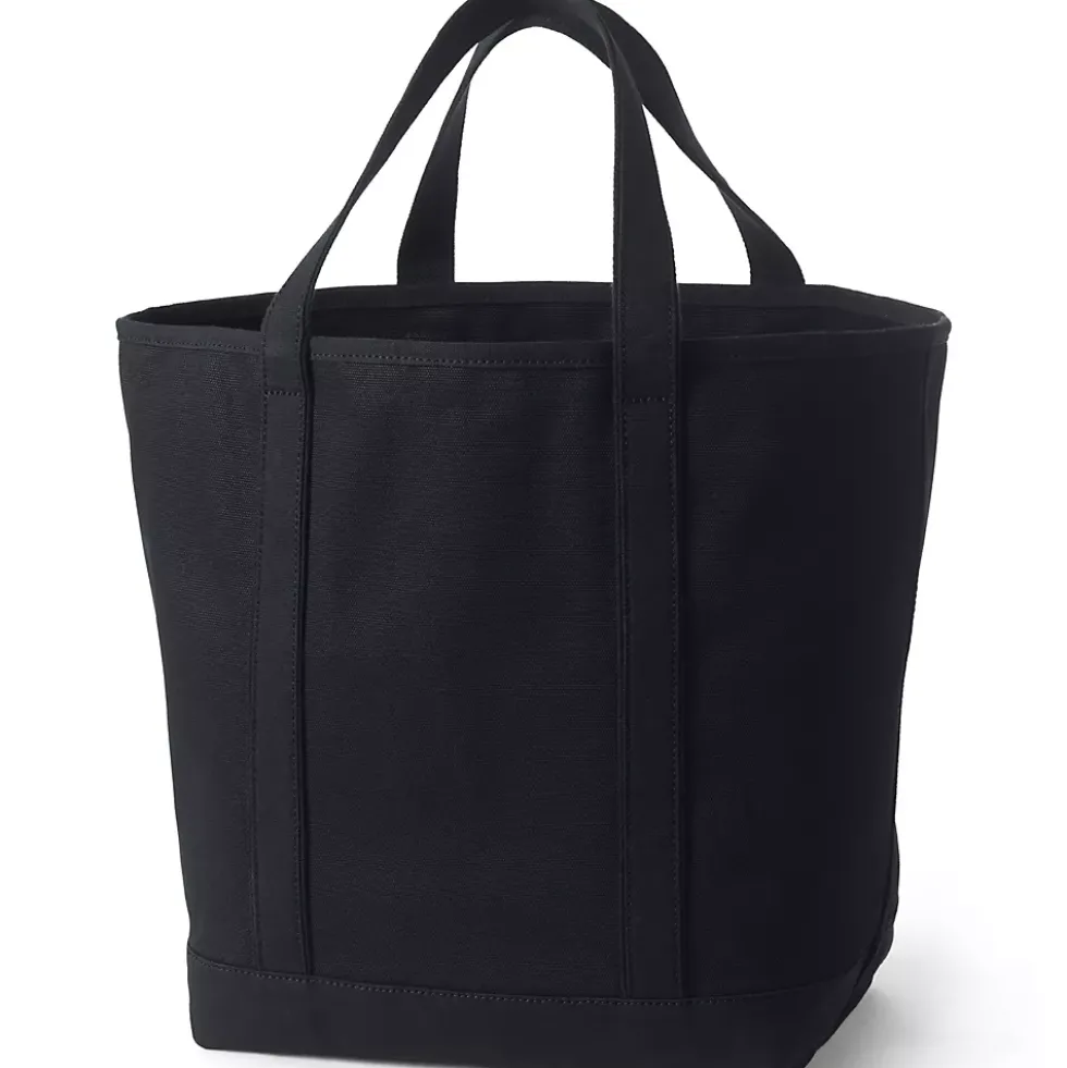 Medium 5 Pocket Open Top Canvas Tote Bag