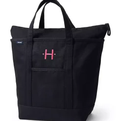 Medium 5 Pocket Open Top Canvas Tote Bag