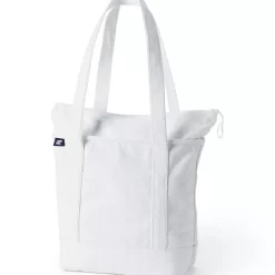 Medium 5 Pocket Open Top Canvas Tote Bag