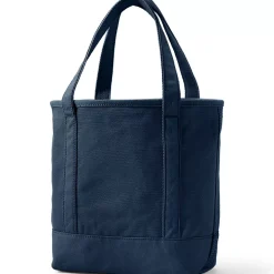 Medium 5 Pocket Open Top Canvas Tote Bag