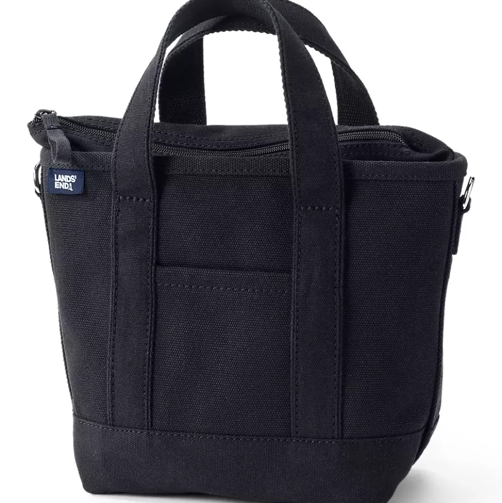 Medium 5 Pocket Open Top Canvas Tote Bag