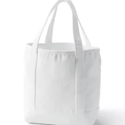 Medium 5 Pocket Open Top Canvas Tote Bag