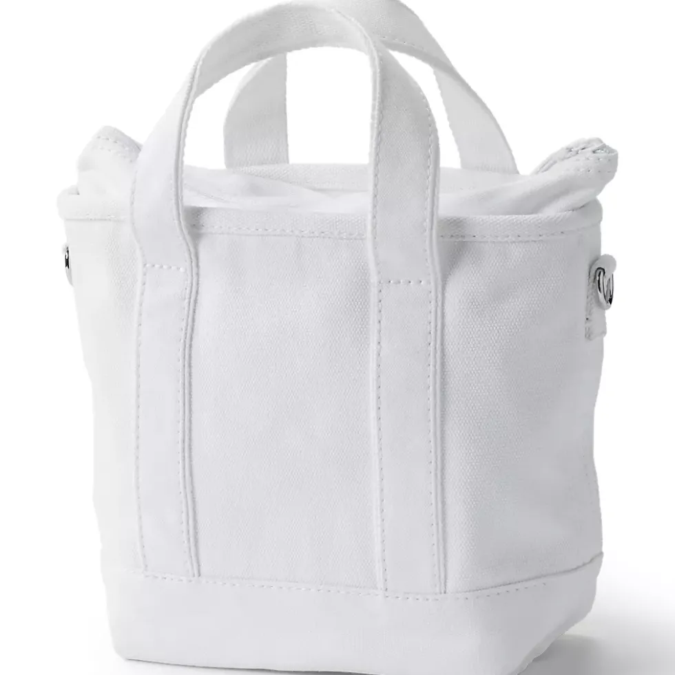 Medium 5 Pocket Open Top Canvas Tote Bag