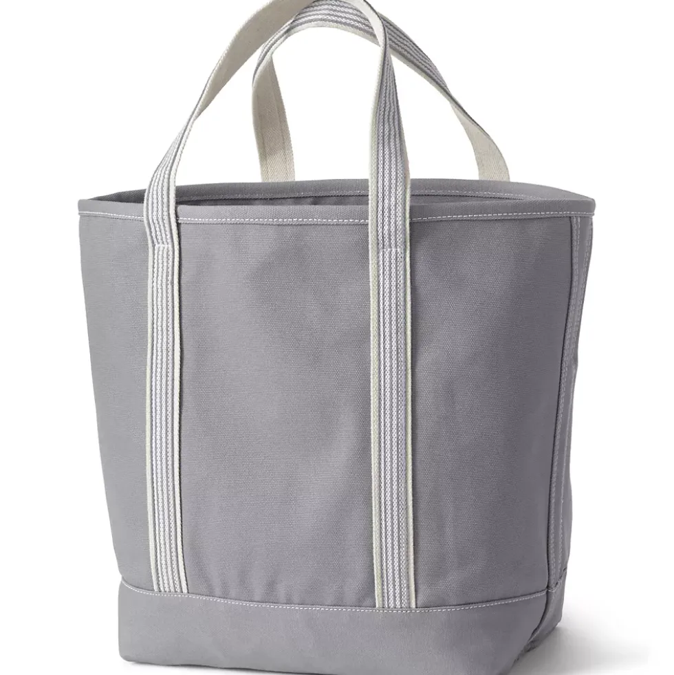 Medium 5 Pocket Open Top Canvas Tote Bag