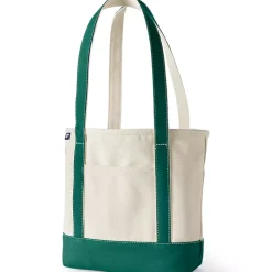 Medium 5 Pocket Open Top Canvas Tote Bag