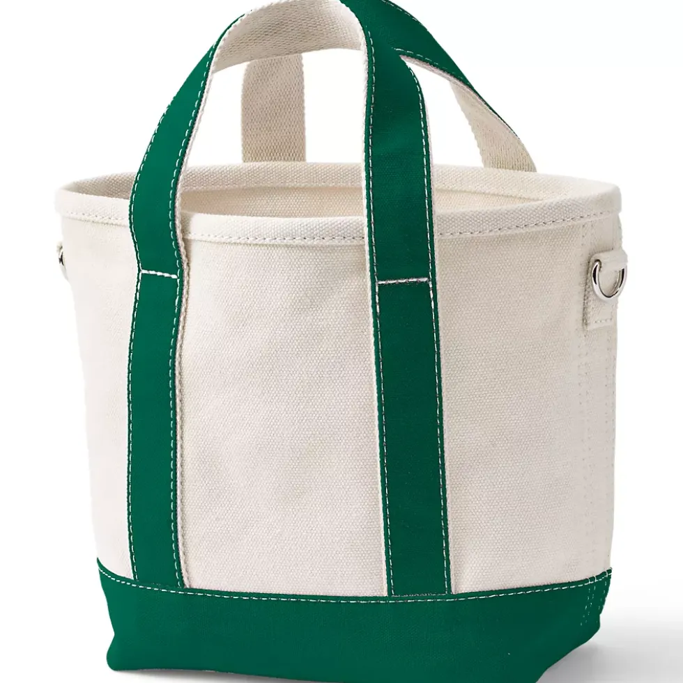 Medium 5 Pocket Open Top Canvas Tote Bag