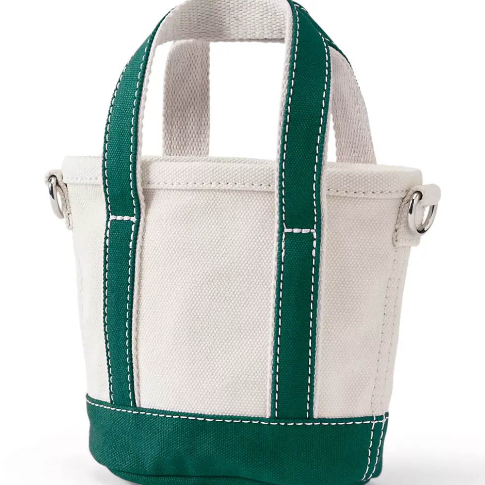 Medium 5 Pocket Open Top Canvas Tote Bag