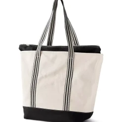 Medium 5 Pocket Open Top Canvas Tote Bag