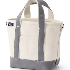 Medium 5 Pocket Open Top Canvas Tote Bag