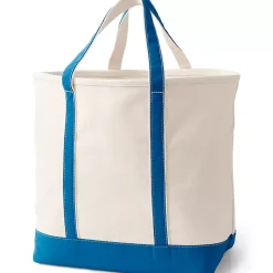 Medium 5 Pocket Open Top Canvas Tote Bag