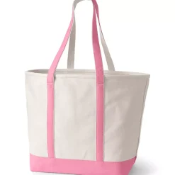 Medium 5 Pocket Open Top Canvas Tote Bag