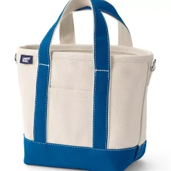 Medium 5 Pocket Open Top Canvas Tote Bag