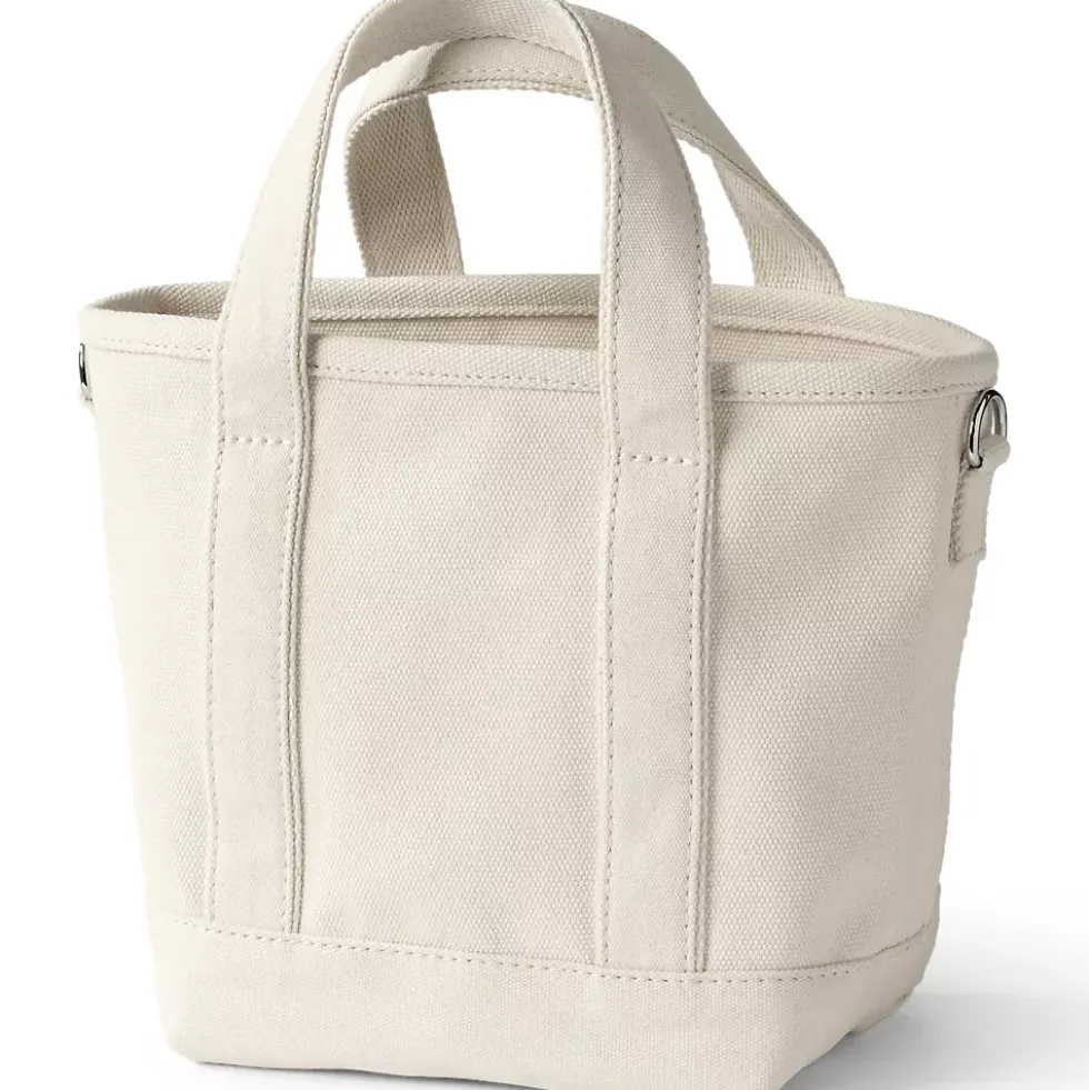 Medium 5 Pocket Open Top Canvas Tote Bag