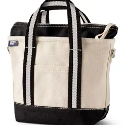 Medium 5 Pocket Open Top Canvas Tote Bag