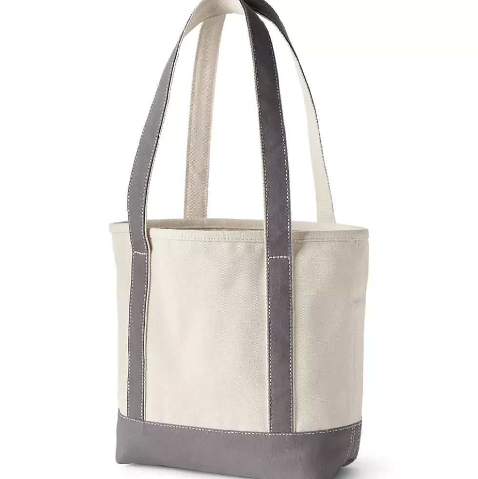 Medium 5 Pocket Open Top Canvas Tote Bag