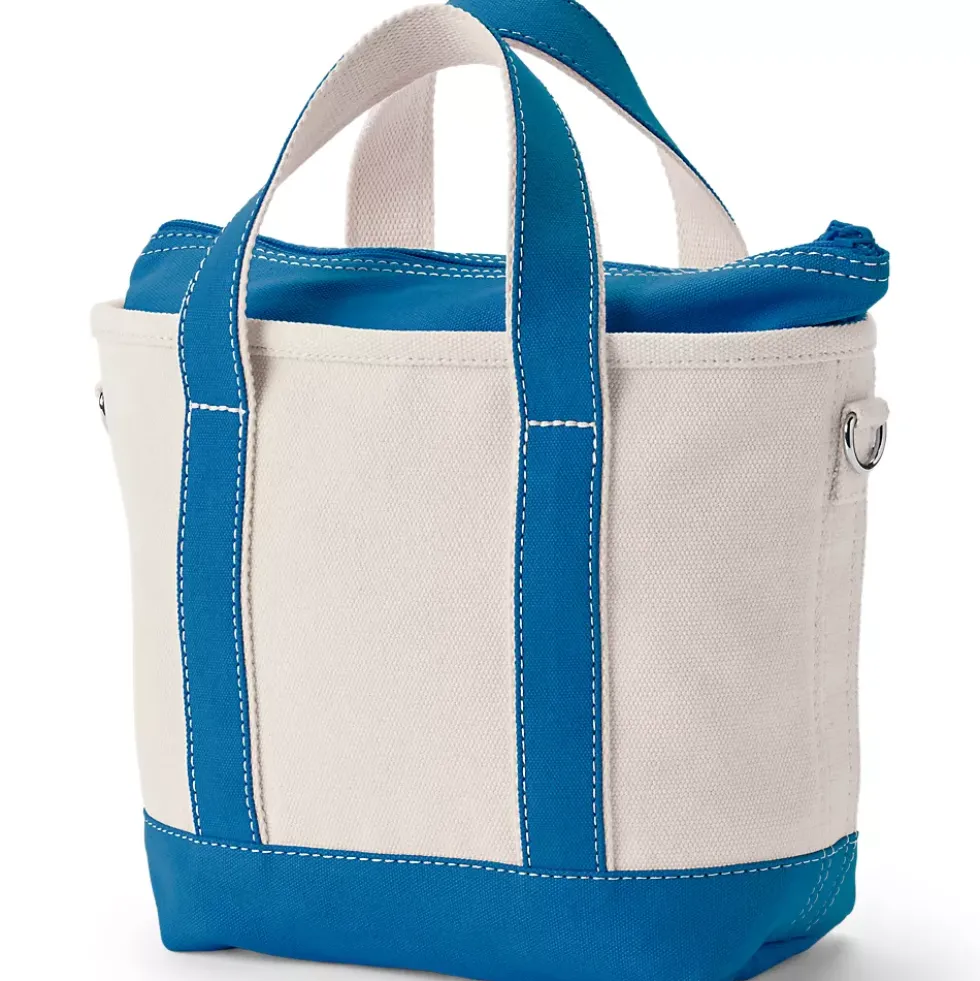 Medium 5 Pocket Open Top Canvas Tote Bag