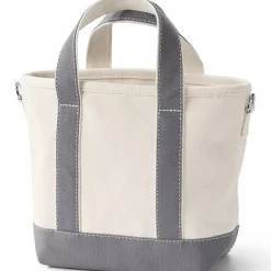 Medium 5 Pocket Open Top Canvas Tote Bag
