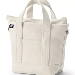 Medium 5 Pocket Open Top Canvas Tote Bag