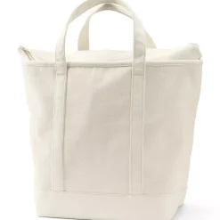 Medium 5 Pocket Open Top Canvas Tote Bag