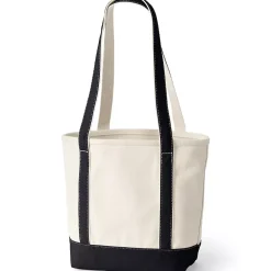 Medium 5 Pocket Open Top Canvas Tote Bag