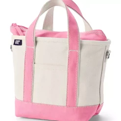 Medium 5 Pocket Open Top Canvas Tote Bag