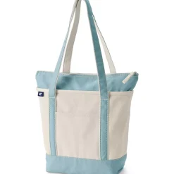 Medium 5 Pocket Open Top Canvas Tote Bag