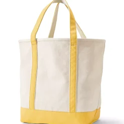 Medium 5 Pocket Open Top Canvas Tote Bag
