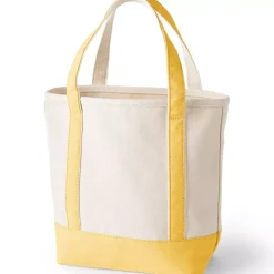 Medium 5 Pocket Open Top Canvas Tote Bag